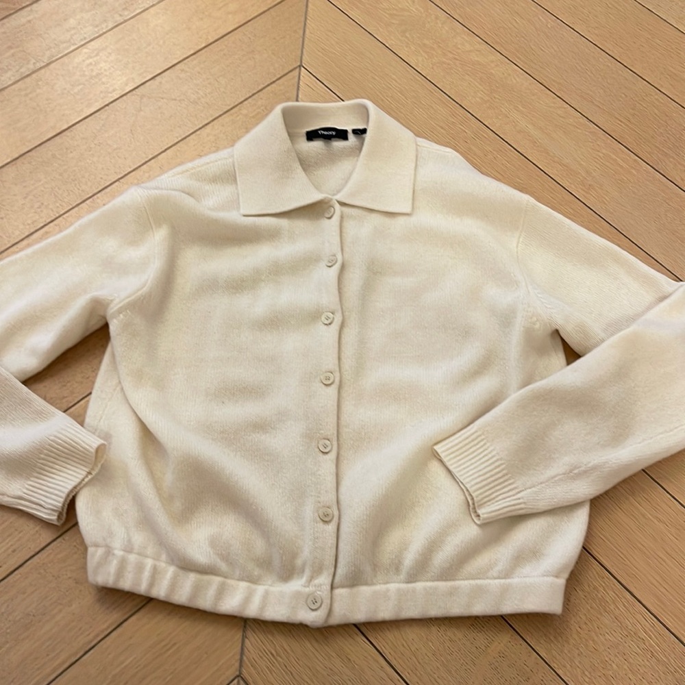 Theory Button Down Cardigan